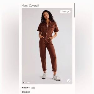 Free People Marci Coveralls